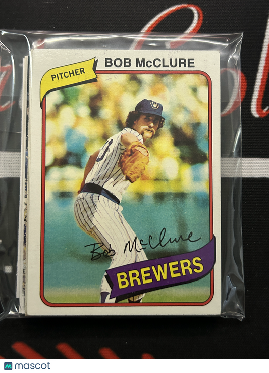 Topps MILWAUKEE BREWERS 15-CARD TEAM PACK Assorted Players & Years (VG-NM)