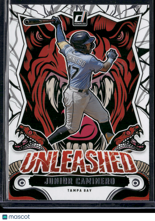 2024 Base JUNIOR CAMINERO RC #18 Unleashed