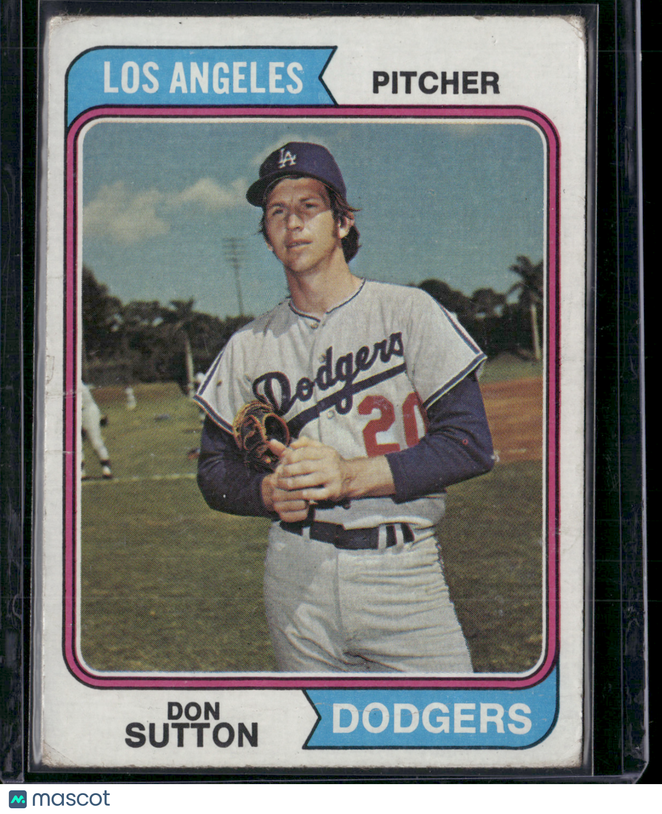 1974 Topps DON SUTTON #220 Wrinkles (Good-VG)