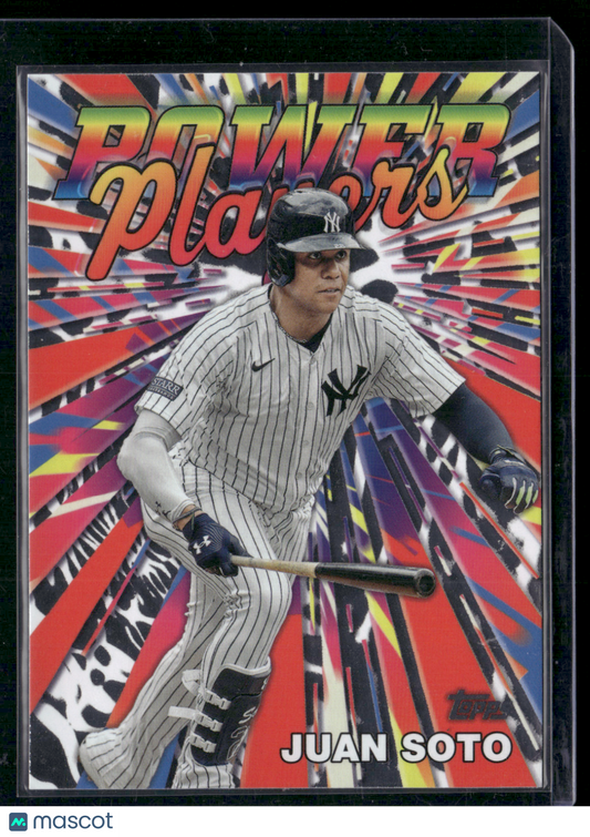 2025 Topps JUAN SOTO #PP-8 POWER PLAYERS