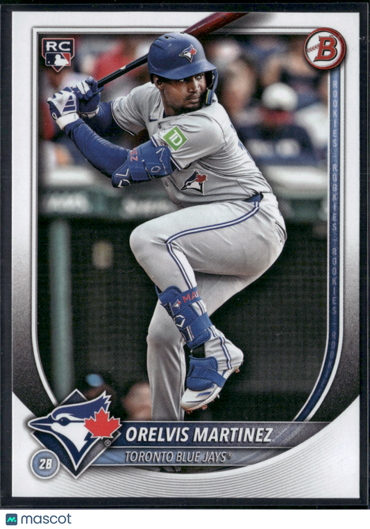 2025 Bowman ORELVIS MARTINEZ Rookie Card RC #75