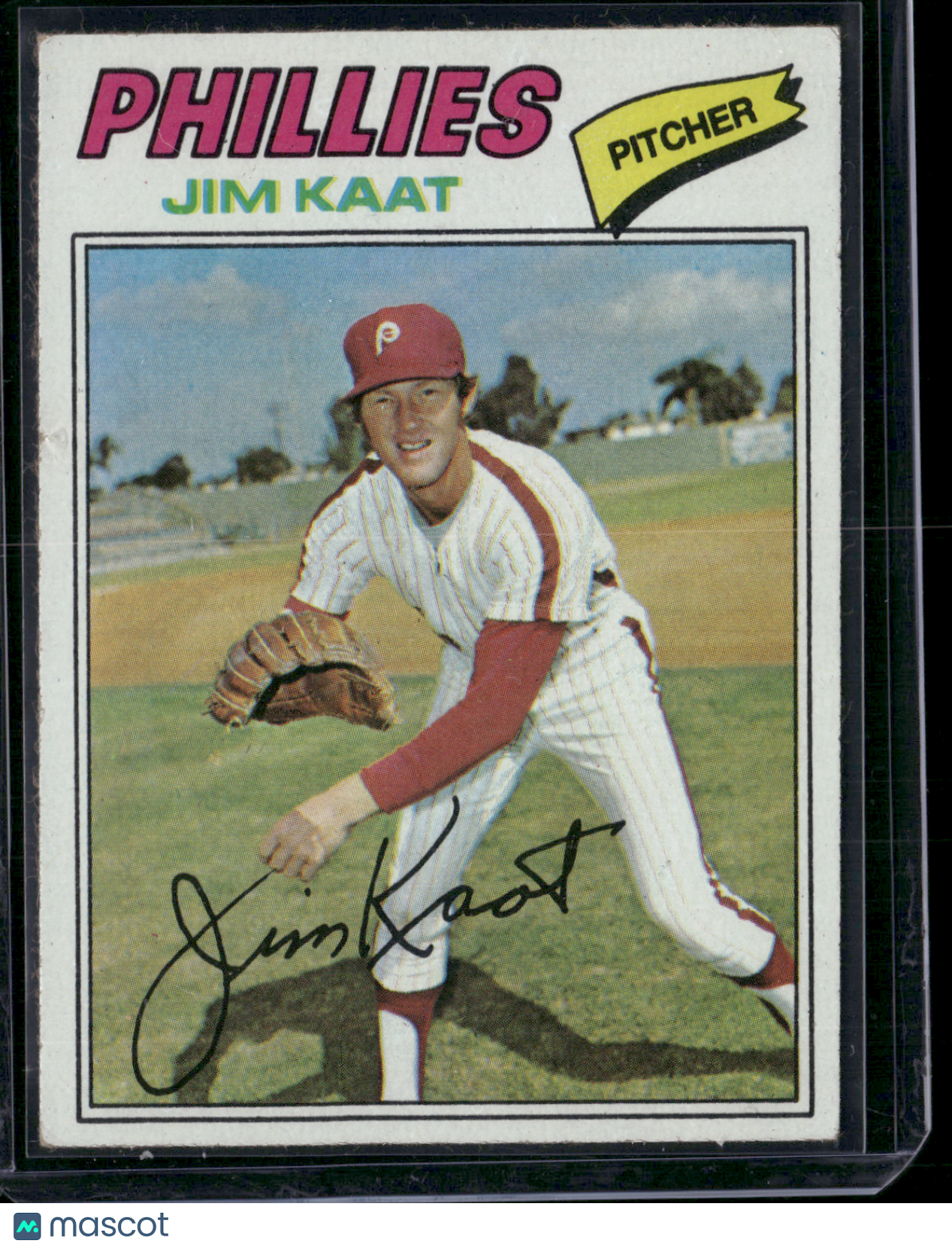 1977 Topps JIM KAAT #638 (VG/EX-EX)