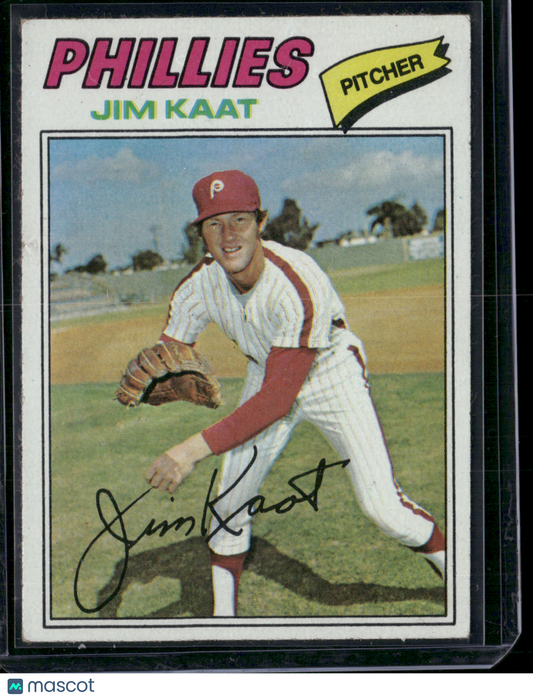1977 Topps JIM KAAT #638 (VG/EX-EX)