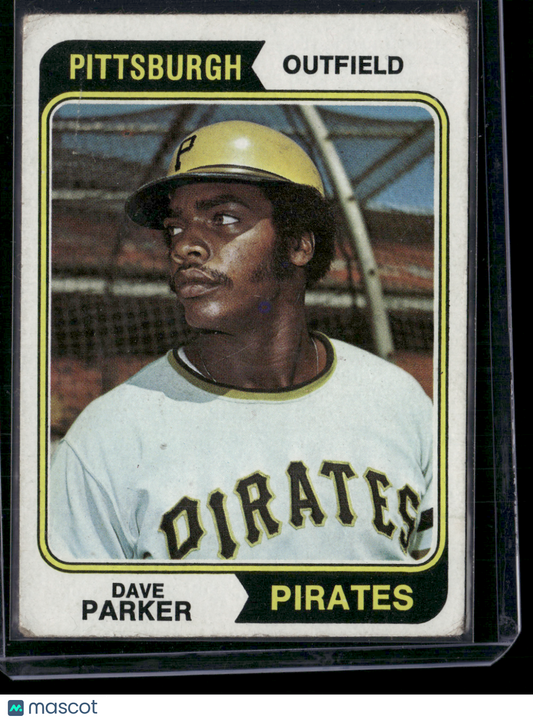 1974 Topps DAVE PARKER #252 Light Wrinkle (VG)