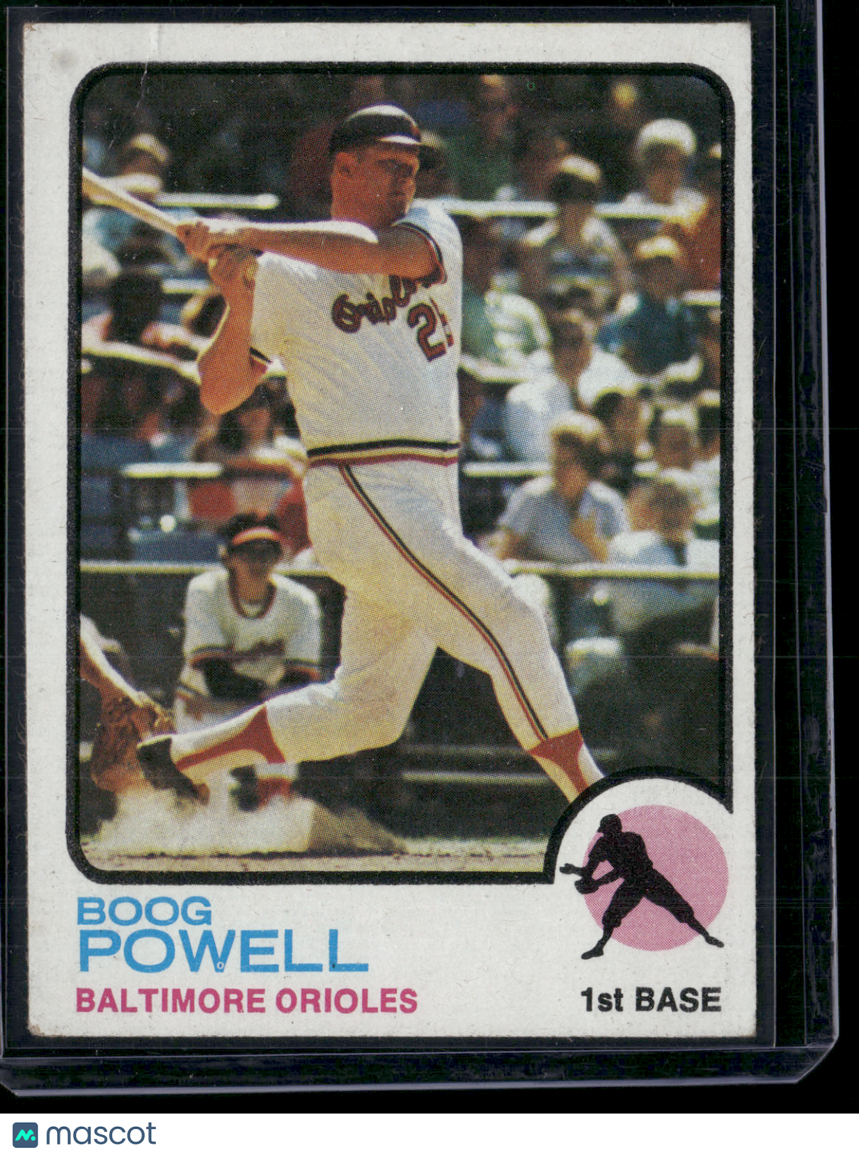 1973 Topps BOOG POWELL #325 Wrinkle (VG)