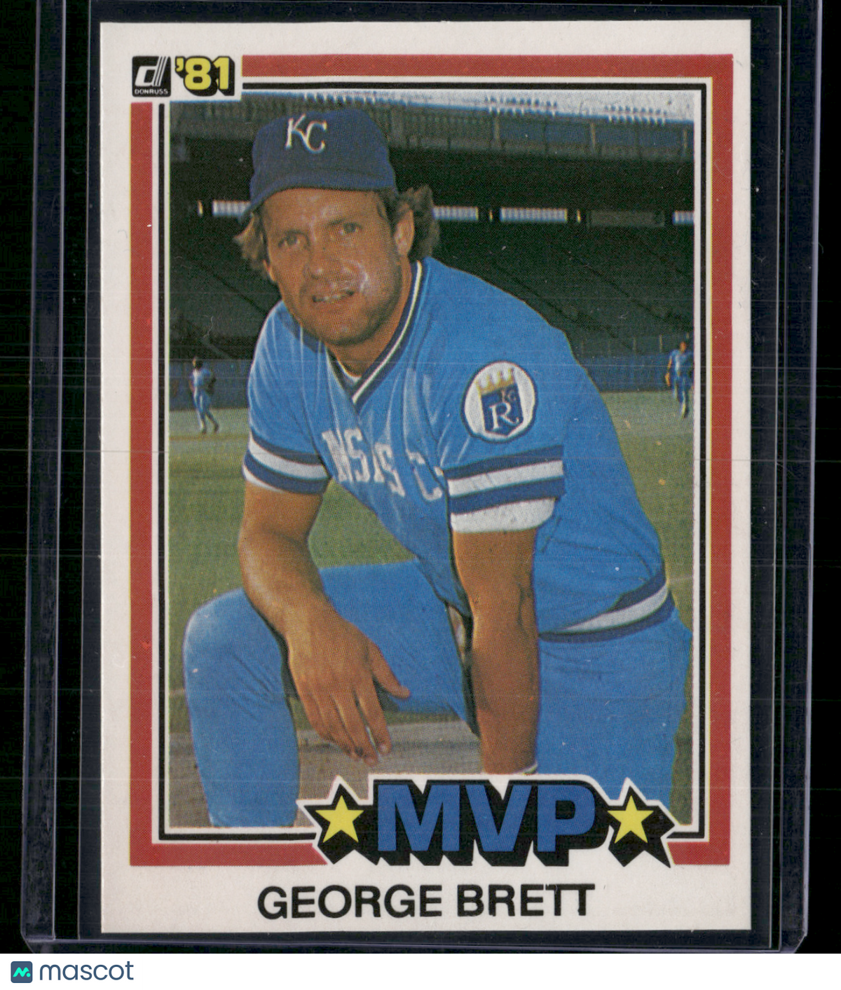 1981 Donruss GEORGE BRETT #491 MVP (NM)