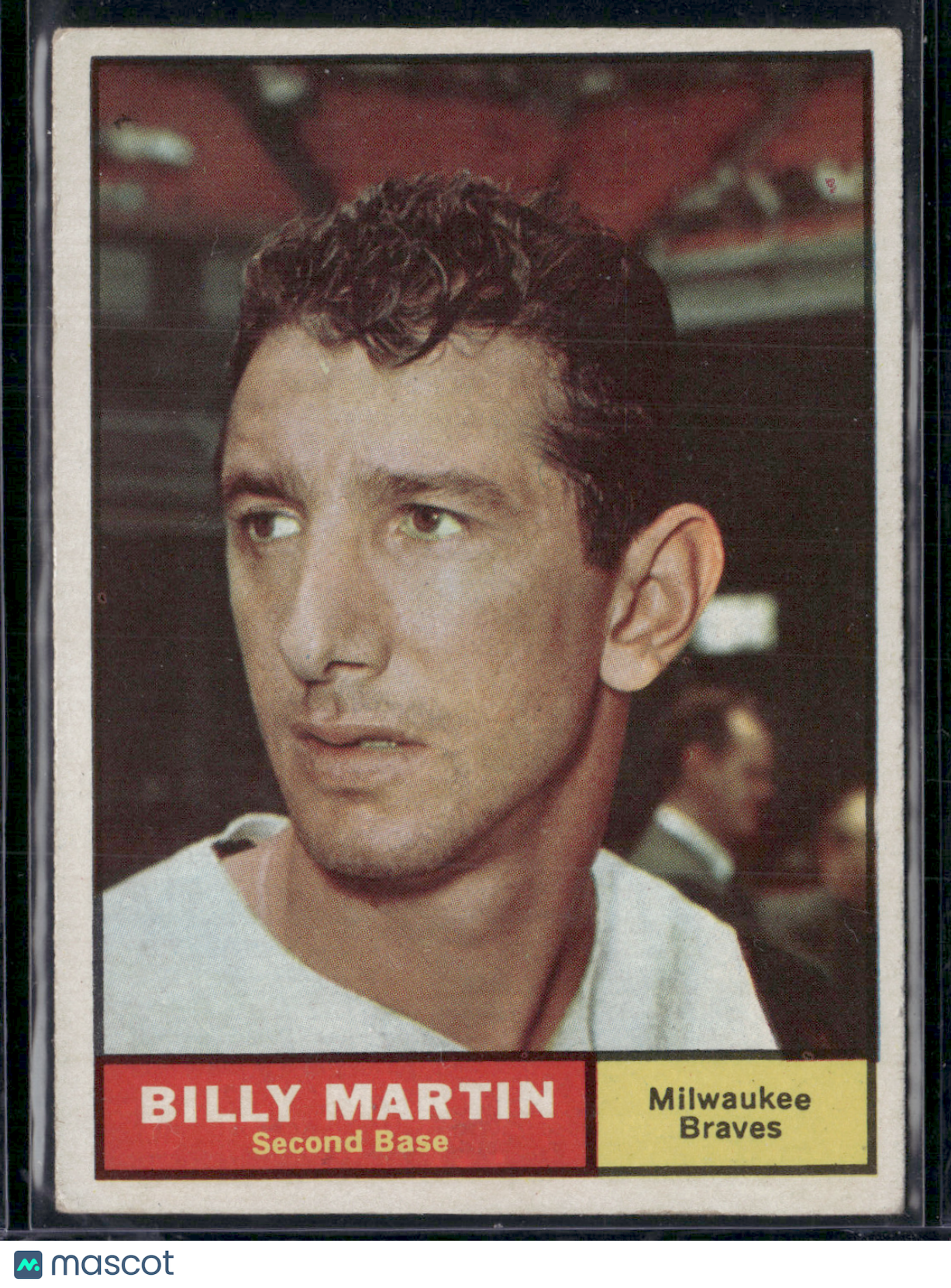 1961 Topps BILLY MARTIN #89