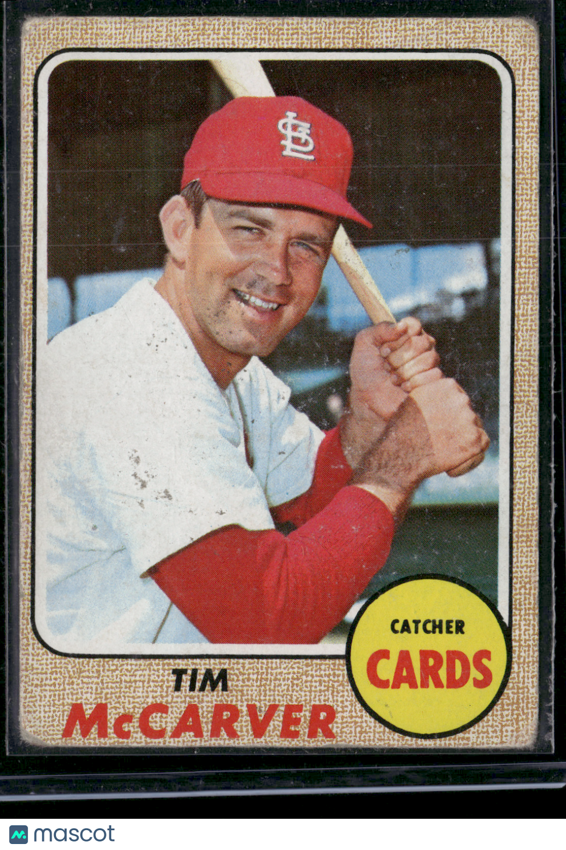 1968 Topps TIM MCCARVER #275