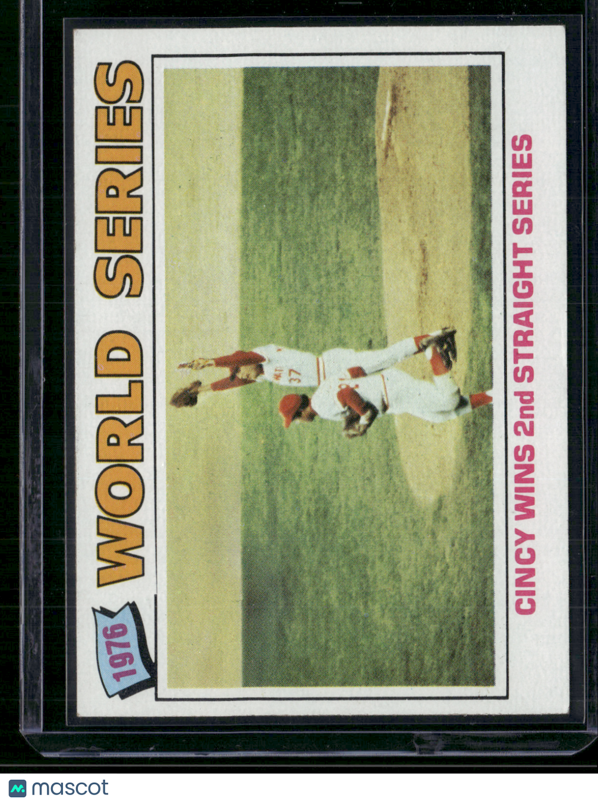1977 Topps CINCINNATI REDS #413 1976 World Series (EX-EX/MT)
