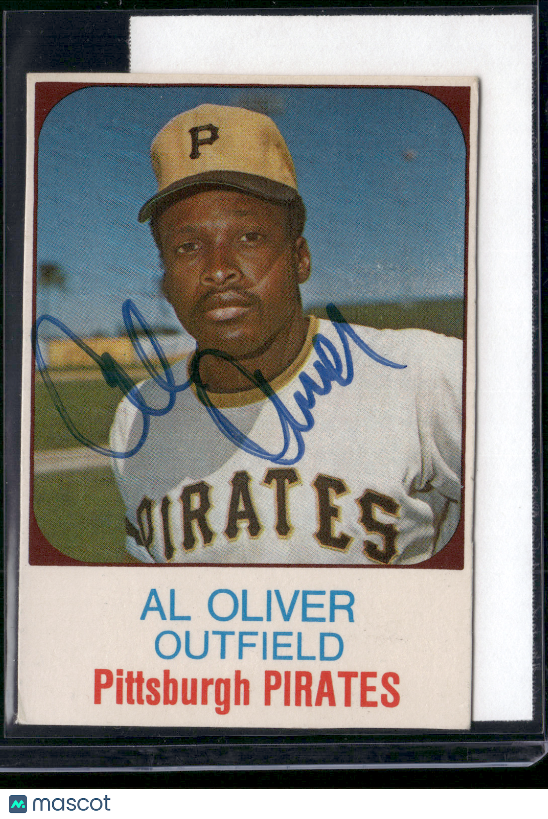 1975 Twinkies AL OVILVER #81 Auto Certified (VG)