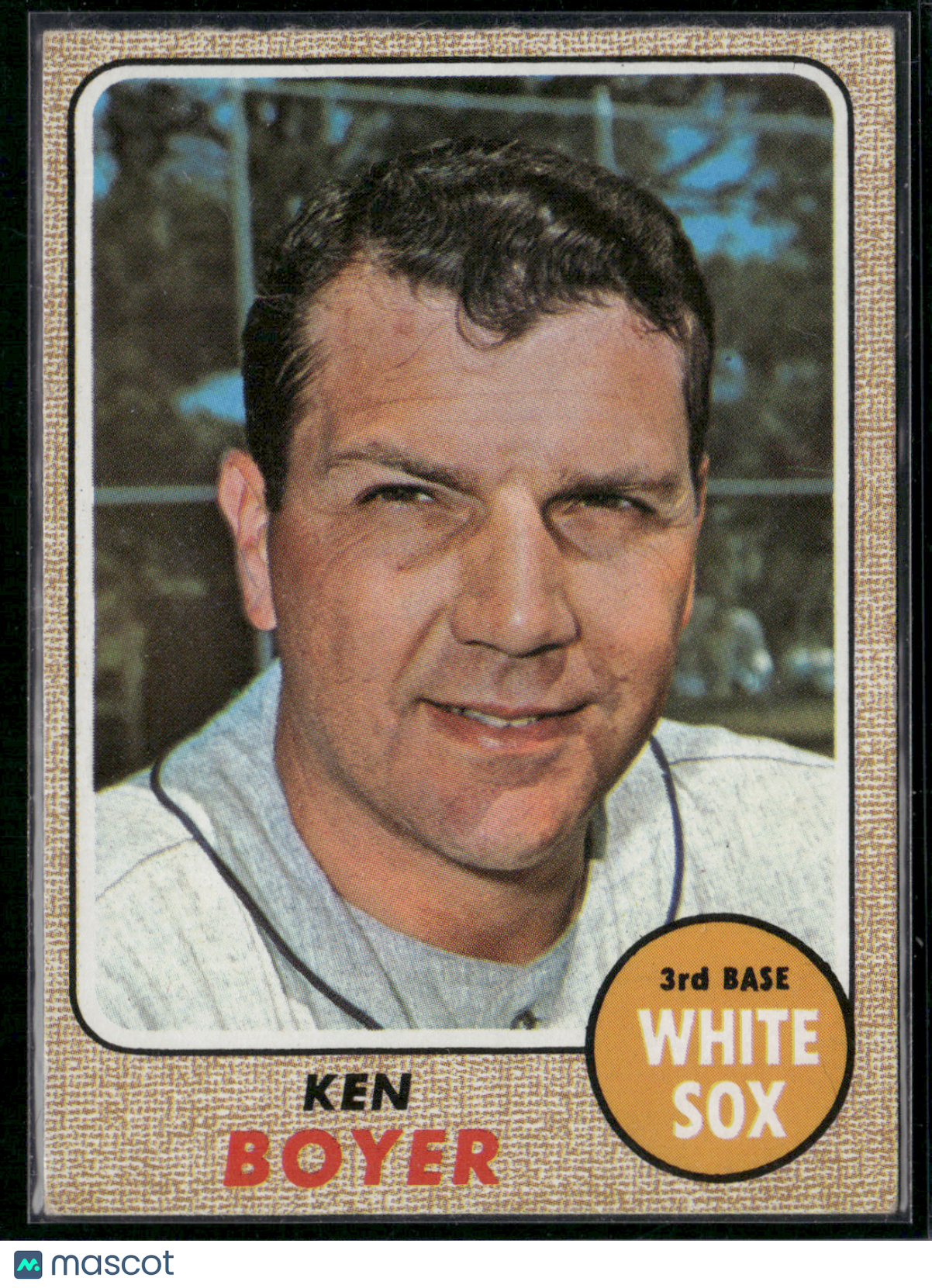 1968 Topps KEN BOYER #259 (VG-EX)