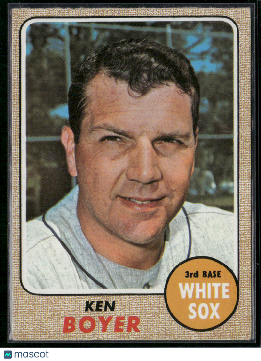 1968 Topps KEN BOYER #259 (VG-EX)