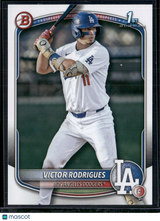 2025 Bowman VICTOR RODRIGUES #BP-45 1st Bowman
