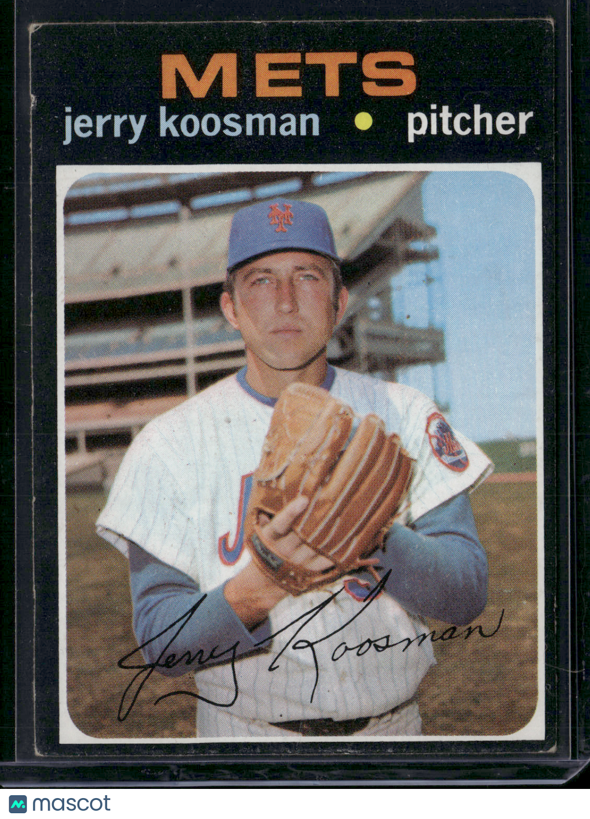 1971 Topps JERRY KOOSMAN #335 Edge Ding (VG)