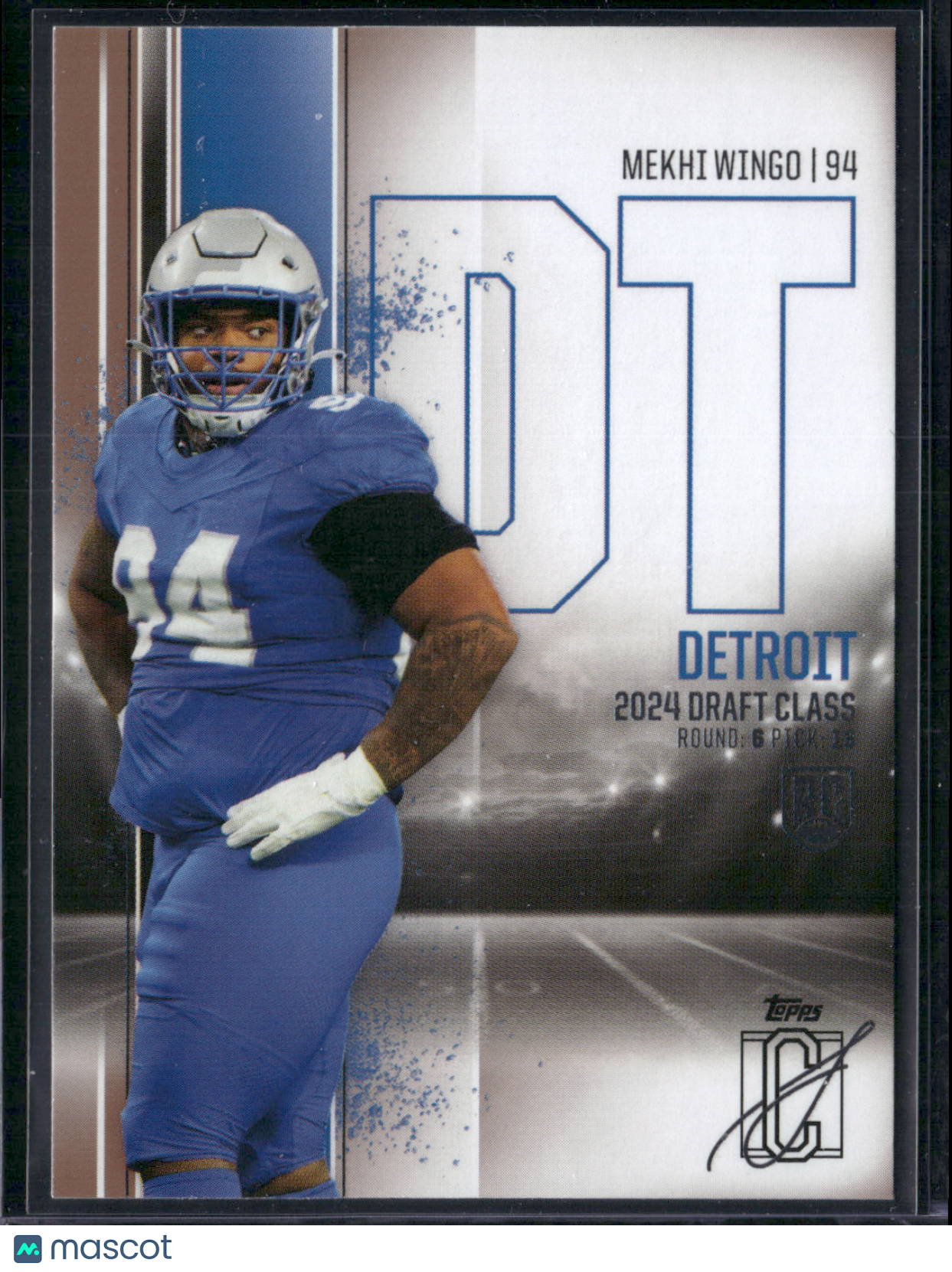 2024 Topps Signature Class MEKHI WINGO #107 BRONZE Rookie Card RC