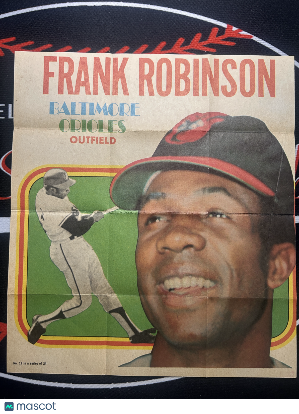 1970 Posters FRANK ROBINSON #12 (EX)