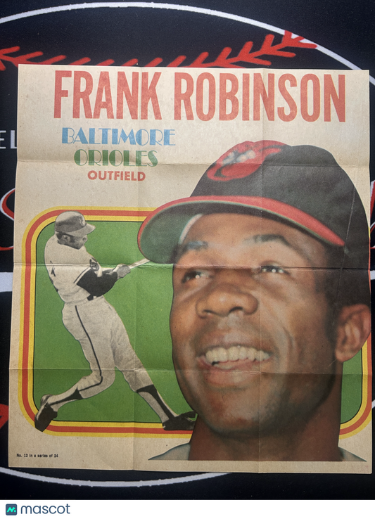 1970 Posters FRANK ROBINSON #12 (EX)