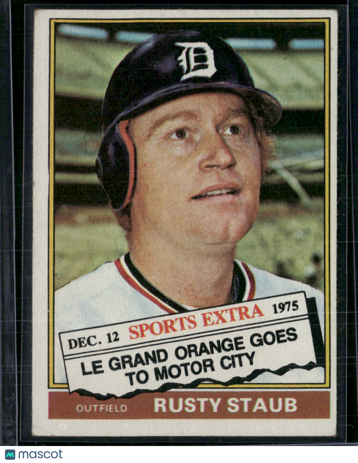 1976 Traded RUSTY STAUB #120T (VG/EX-EX)