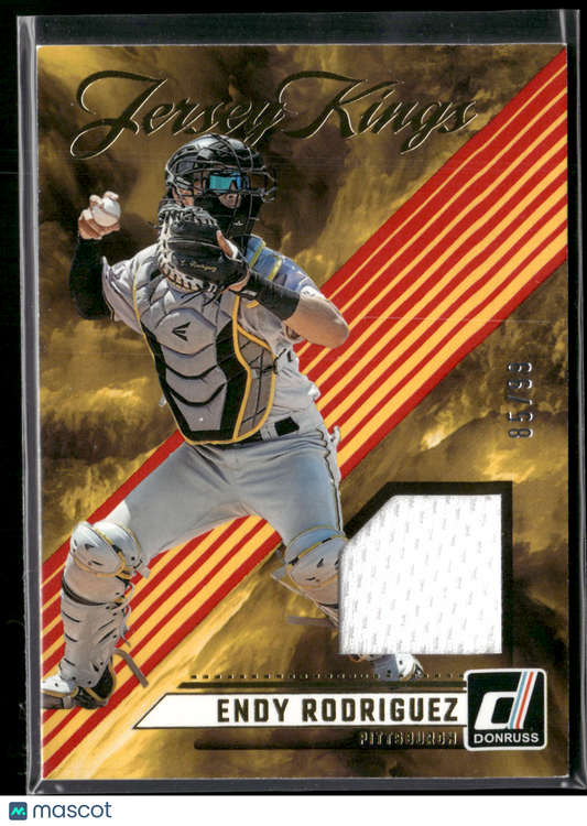 2024 Donruss ENDY RODRIGUEZ RC 85/99 #JK-ER Jersey Kings