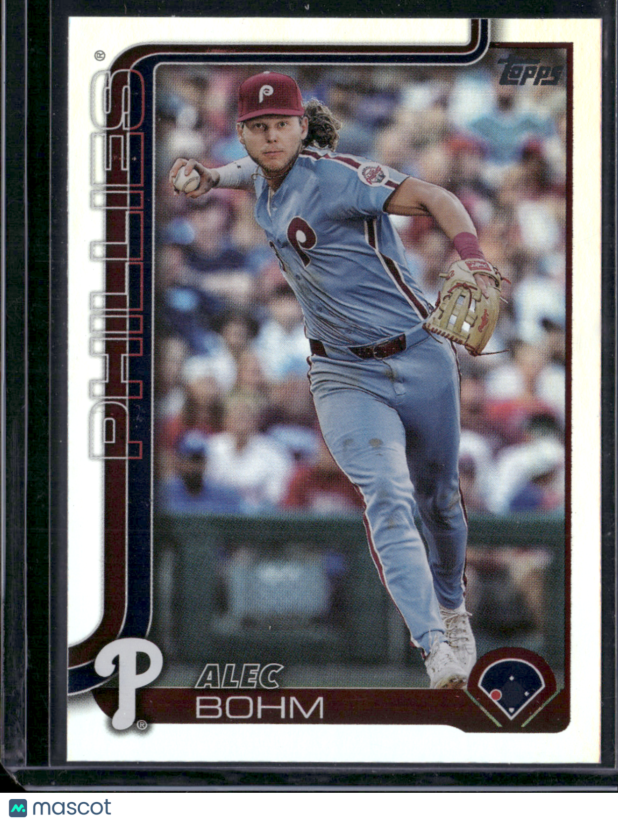 2025 Topps Series 1 ALEC BOHM #7 Rainbow Foil