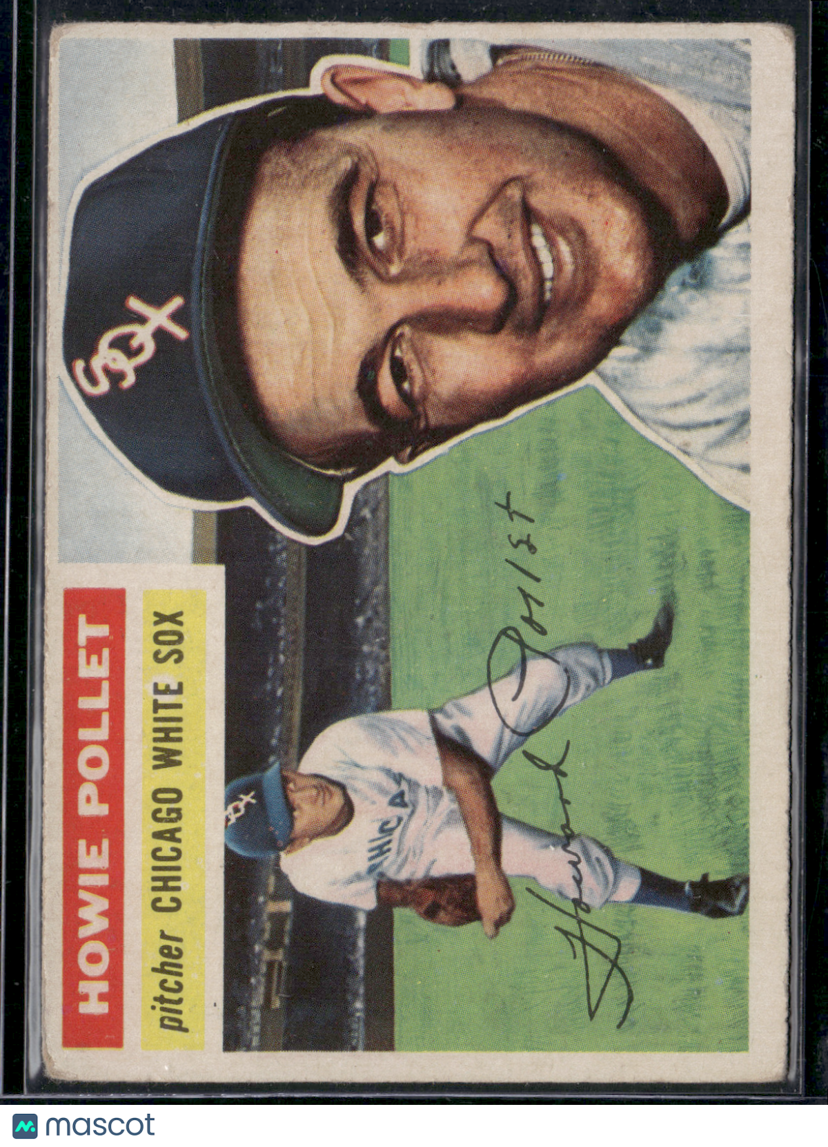 1956 Topps HOWIE POLLET #262