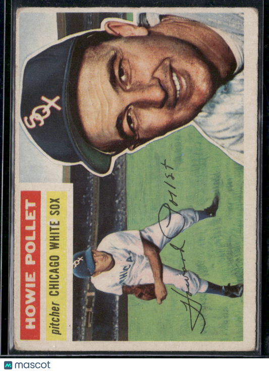 1956 Topps HOWIE POLLET #262
