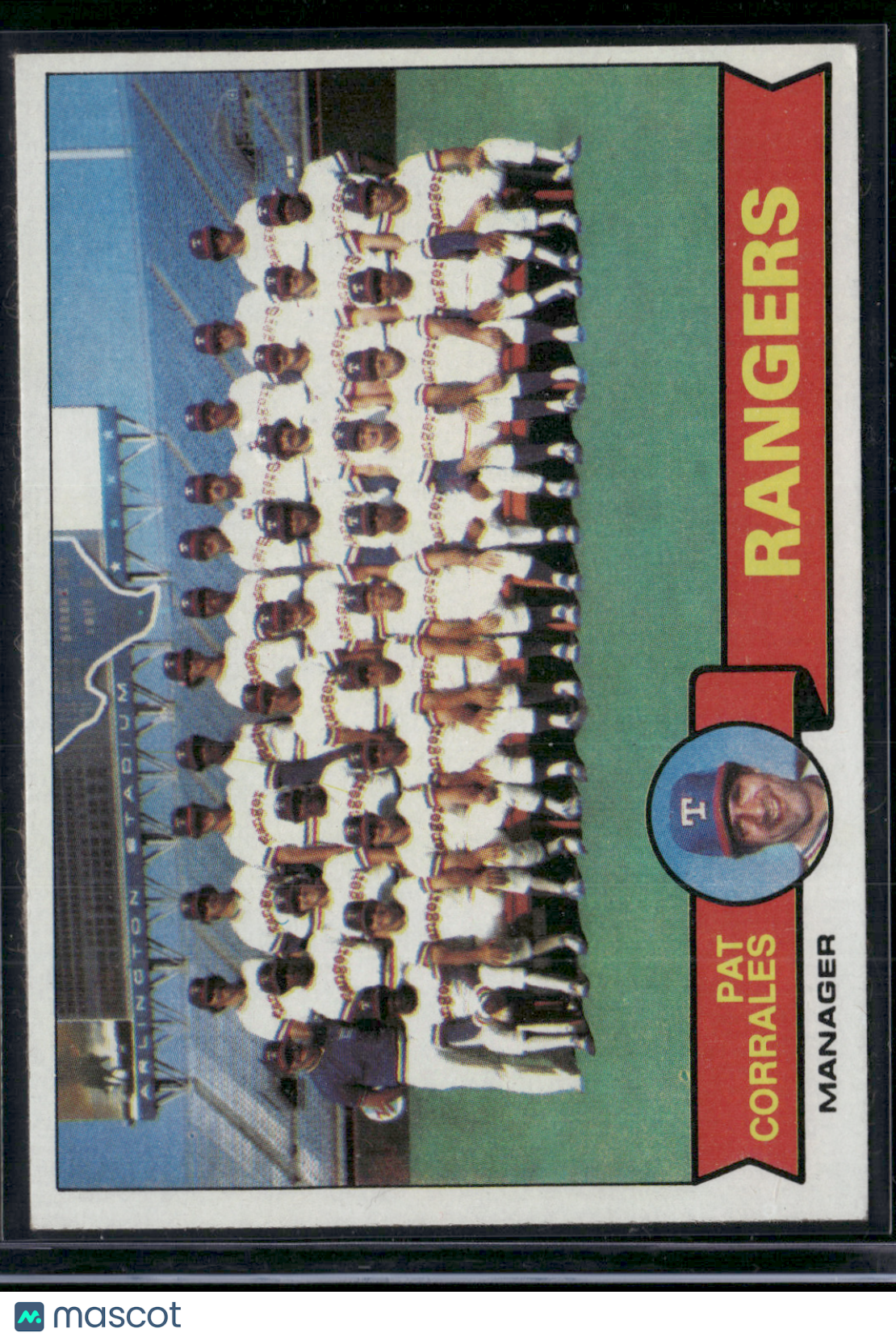 1976 Topps TEXAS RANGERS #499 (EX)