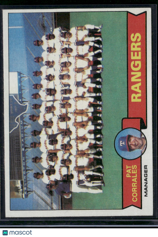 1976 Topps TEXAS RANGERS #499 (EX)