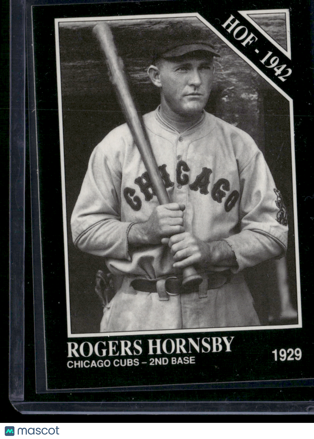 1991 Conlon Collection ROGERS HORNSBY #1 (EX)
