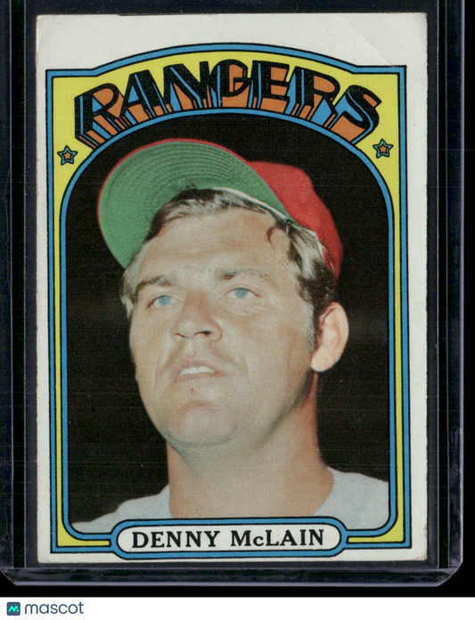 1972 Topps DENNY MCLAIN #210