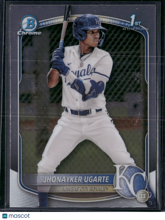 2025 Bowman JHONAYKER UGARTE #BCP-123 1st Bowman Chrome