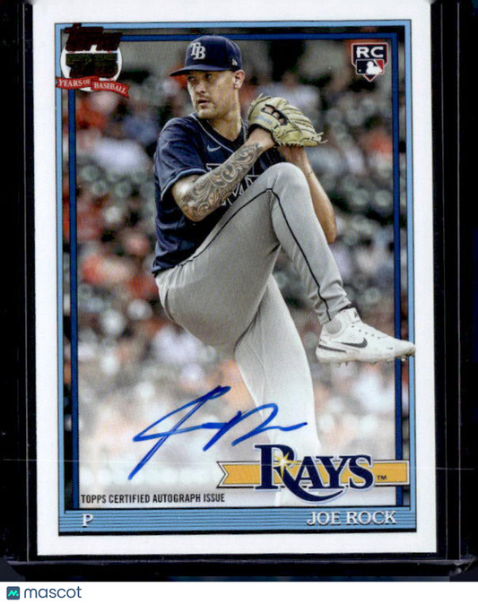 2026 Topps Series 1 JOE ROCK #91A-JOE 1991 Topps Auto Rookie RC Topps