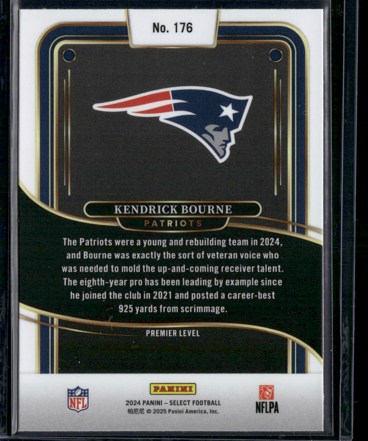 2024 Panini Select KENDRICK BOURNE #176 Premier Level