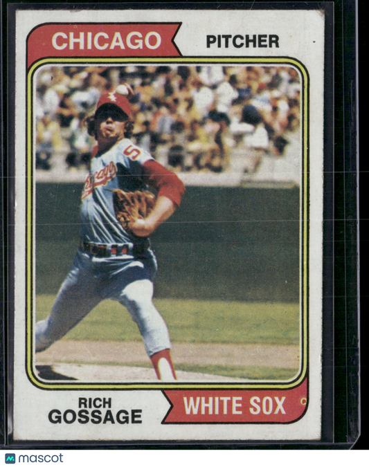 1974 Topps RICH GOSSAGE #542 (VG-VG/EX)