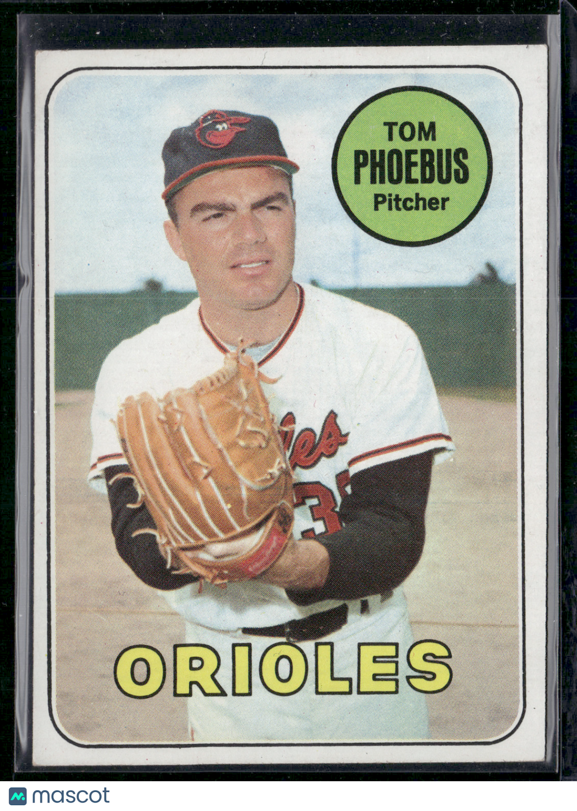 1969 Topps TOM PHOEBUS #185 (VG-EX)