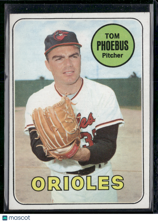 1969 Topps TOM PHOEBUS #185 (VG-EX)