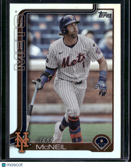 2025 Topps Series 1 JEFF MCNEIL #149 Rainbow Foil