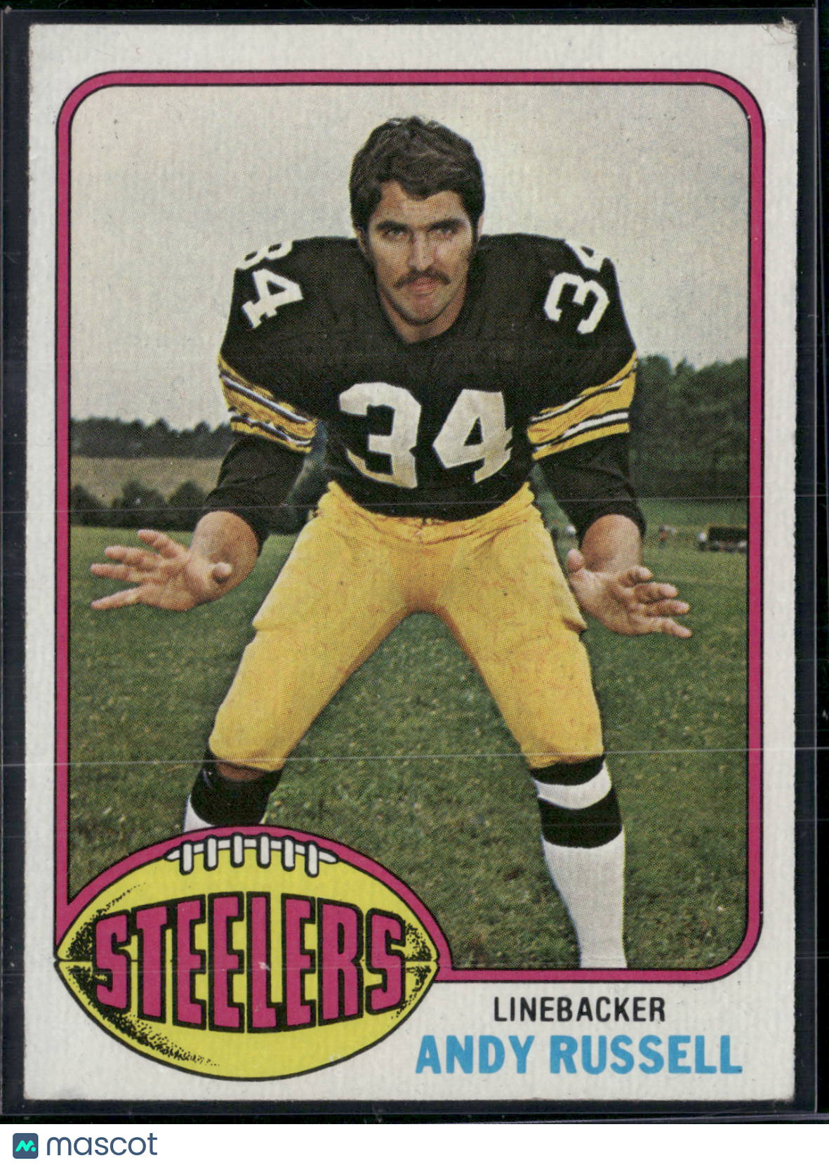 1976 Topps ANDY RUSSELL #405 (VG/EX-EX)