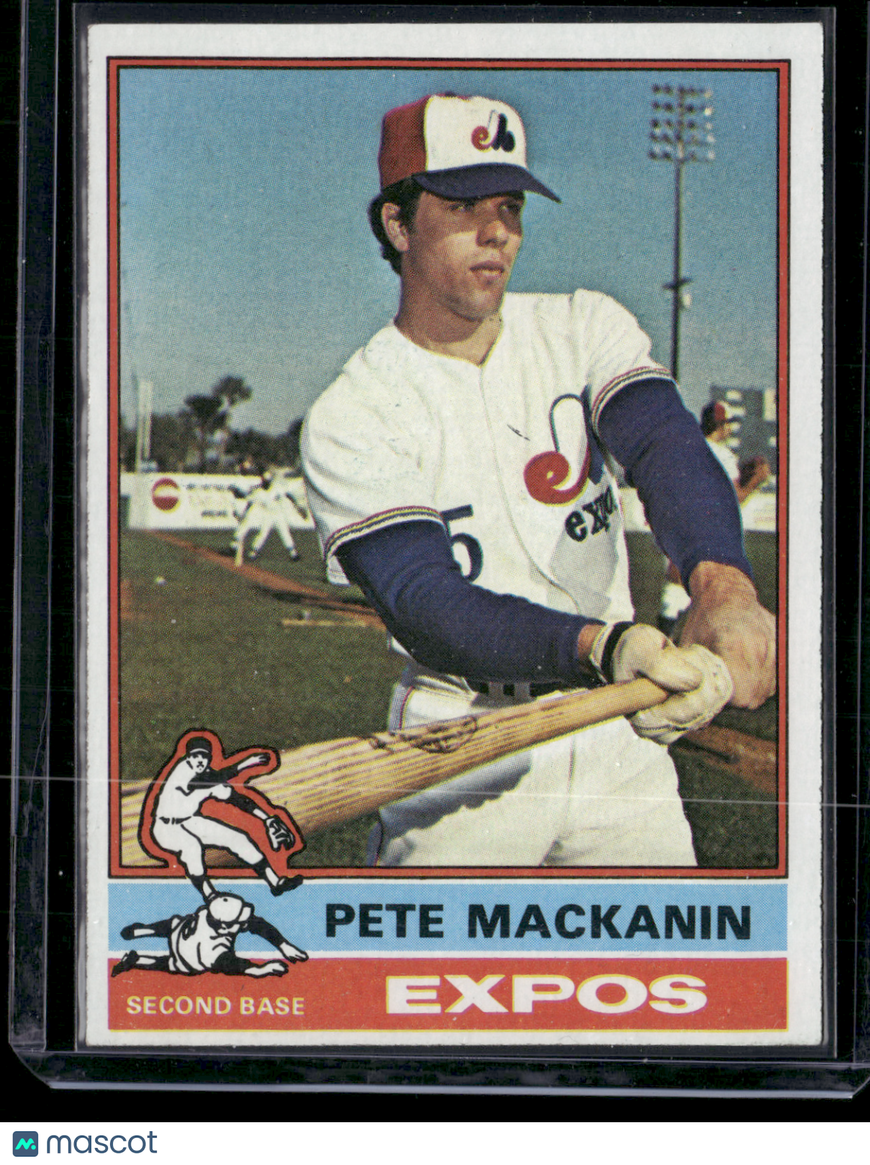 1976 Topps PETE MACKANIN #287 (VG-EX)