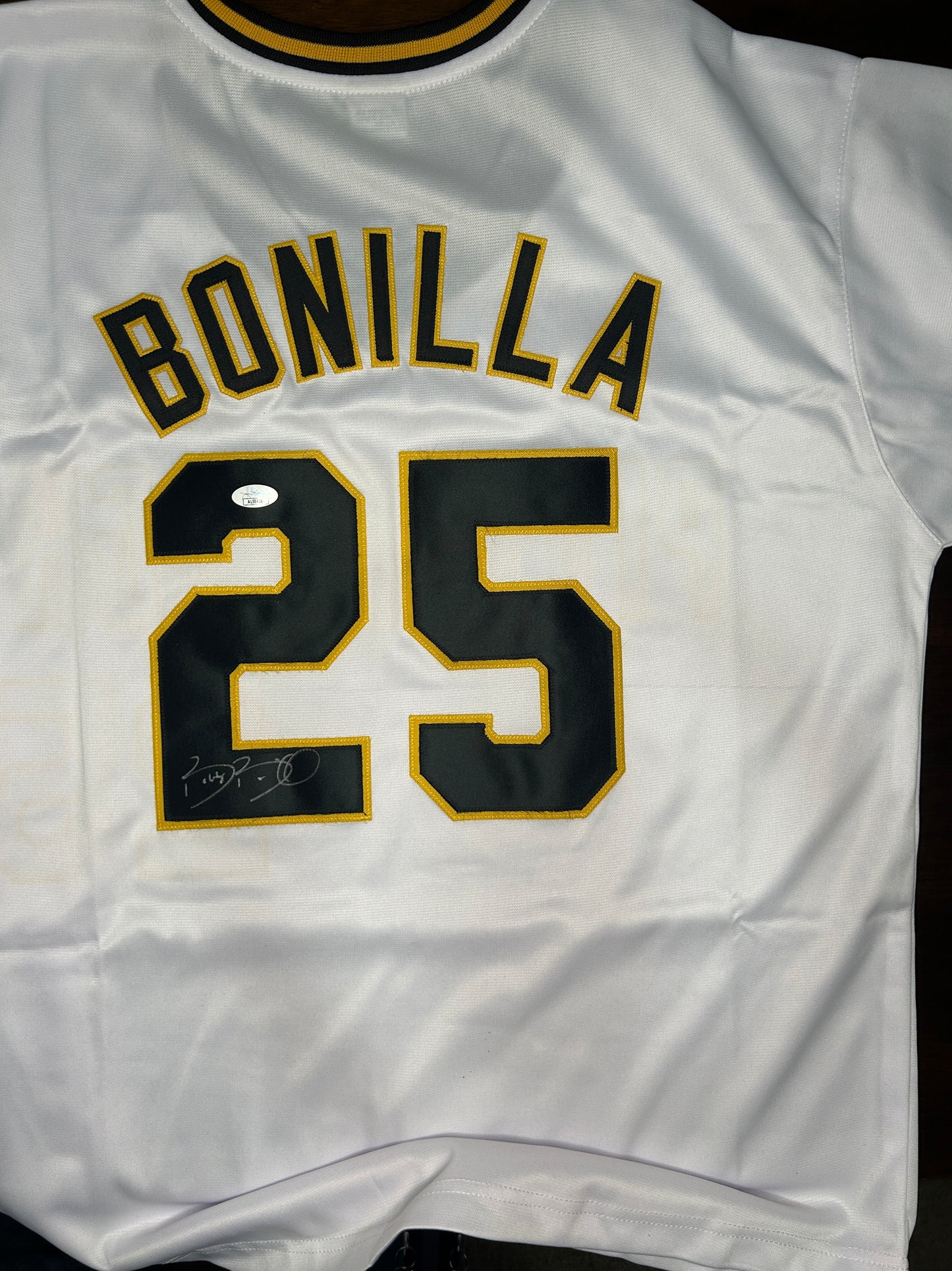 Bobby Bonilla Signed Pirates Jersey - JSA Authenticated - Auto