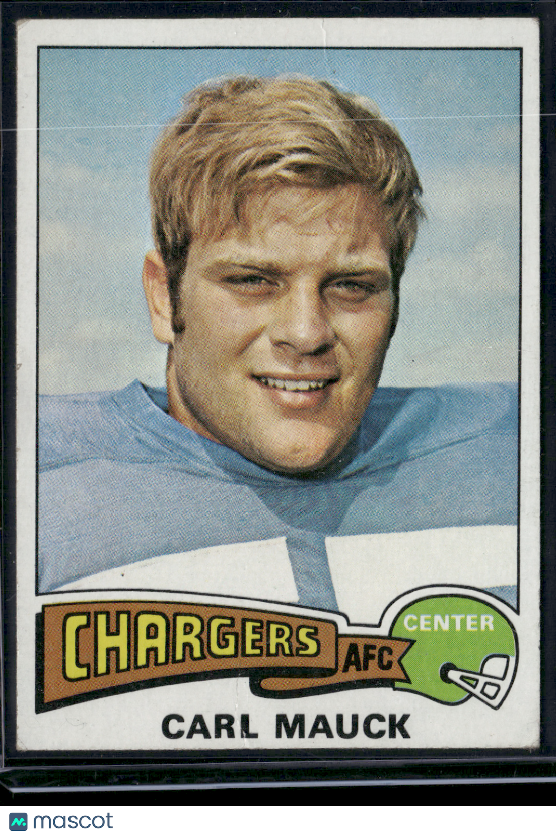 1975 Topps CARL MAUCK #96 (VG - Light Wrinkles)