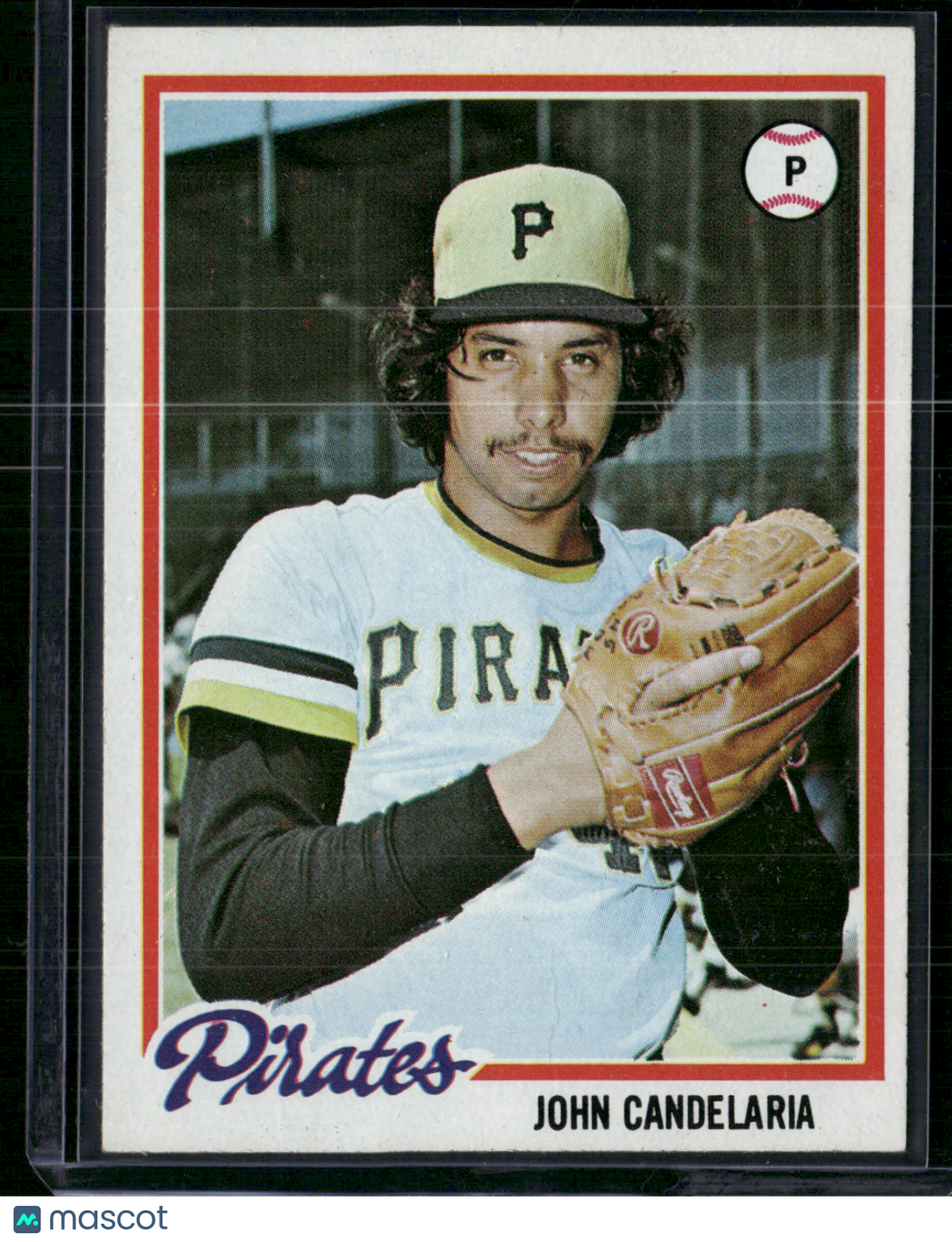 1978 Topps JOHN CANDELARIA #190 Grain Raise (EX)