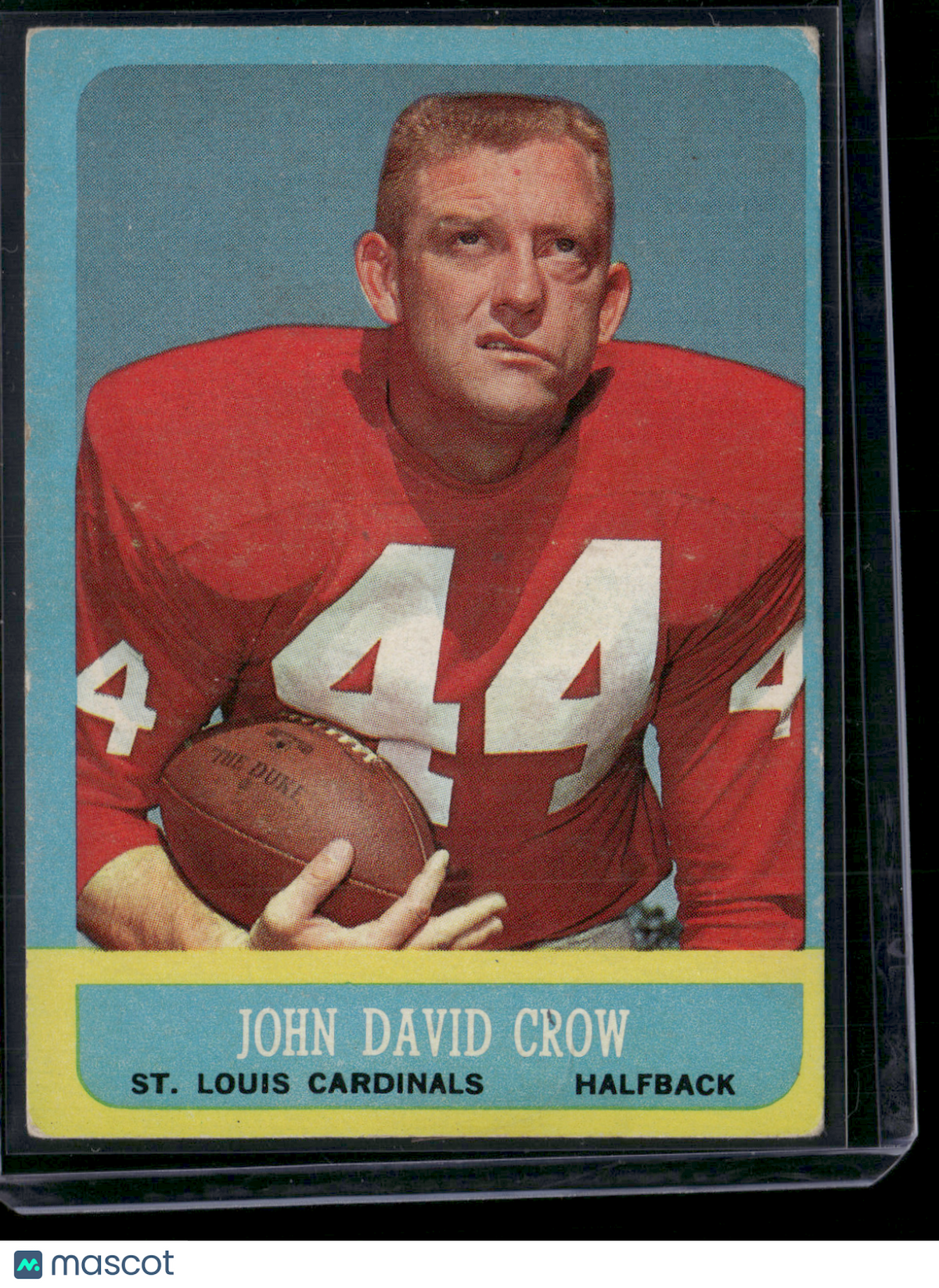 1963 Topps JOHN DAVID CROW #147 (VG)