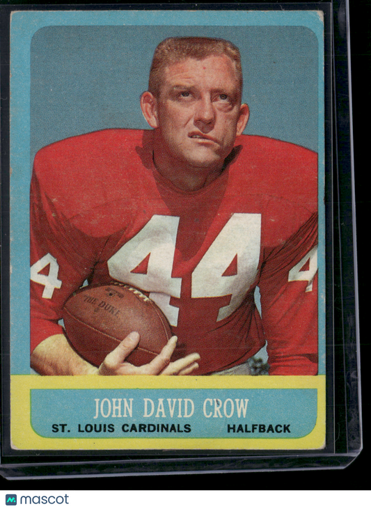 1963 Topps JOHN DAVID CROW #147 (VG)