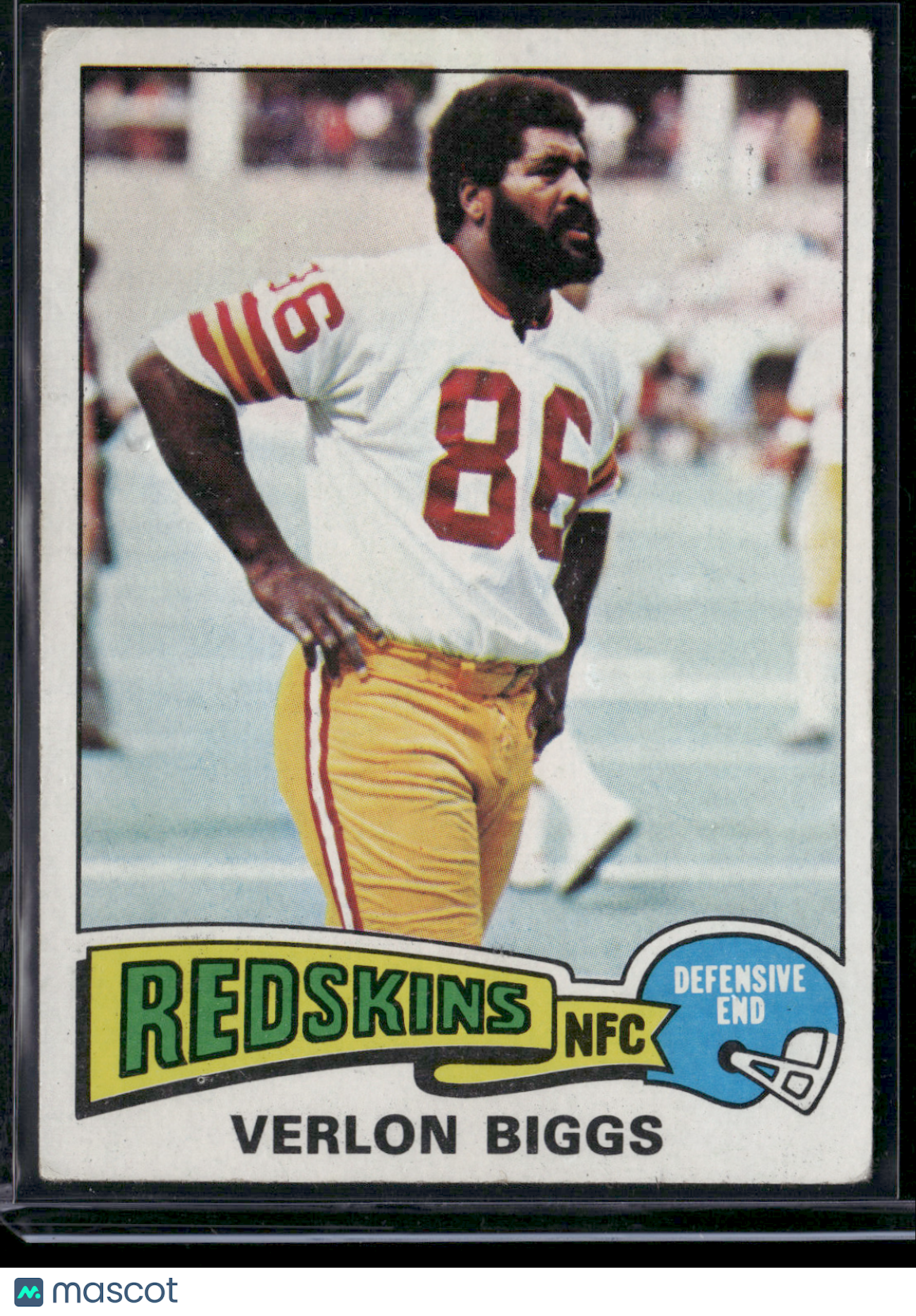 1975 Topps VERLON BIGGS #303 (Fair - Surface Dent)