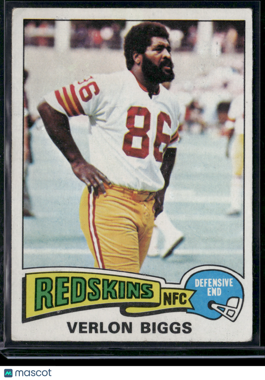1975 Topps VERLON BIGGS #303 (Fair - Surface Dent)