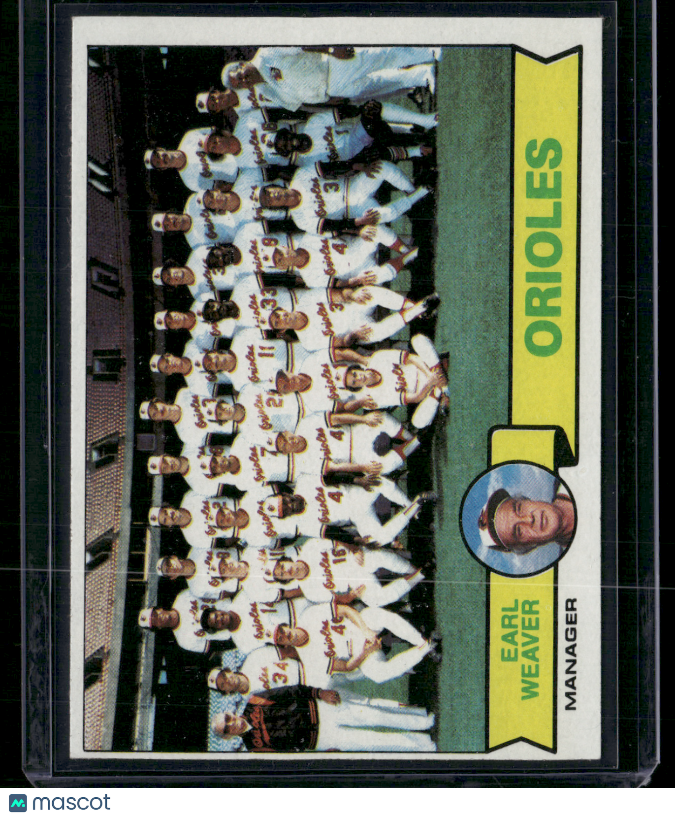 1979 Topps BALTIMORE ORIOLES #689 (EX)