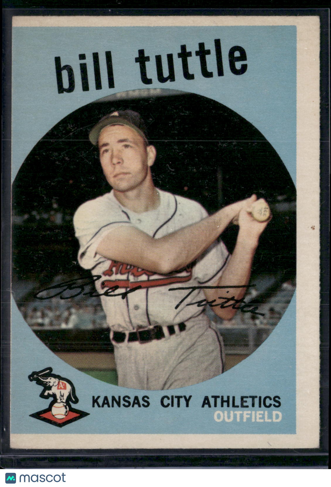 1959 Topps BILL TUTTLE #459 (VG/EX)