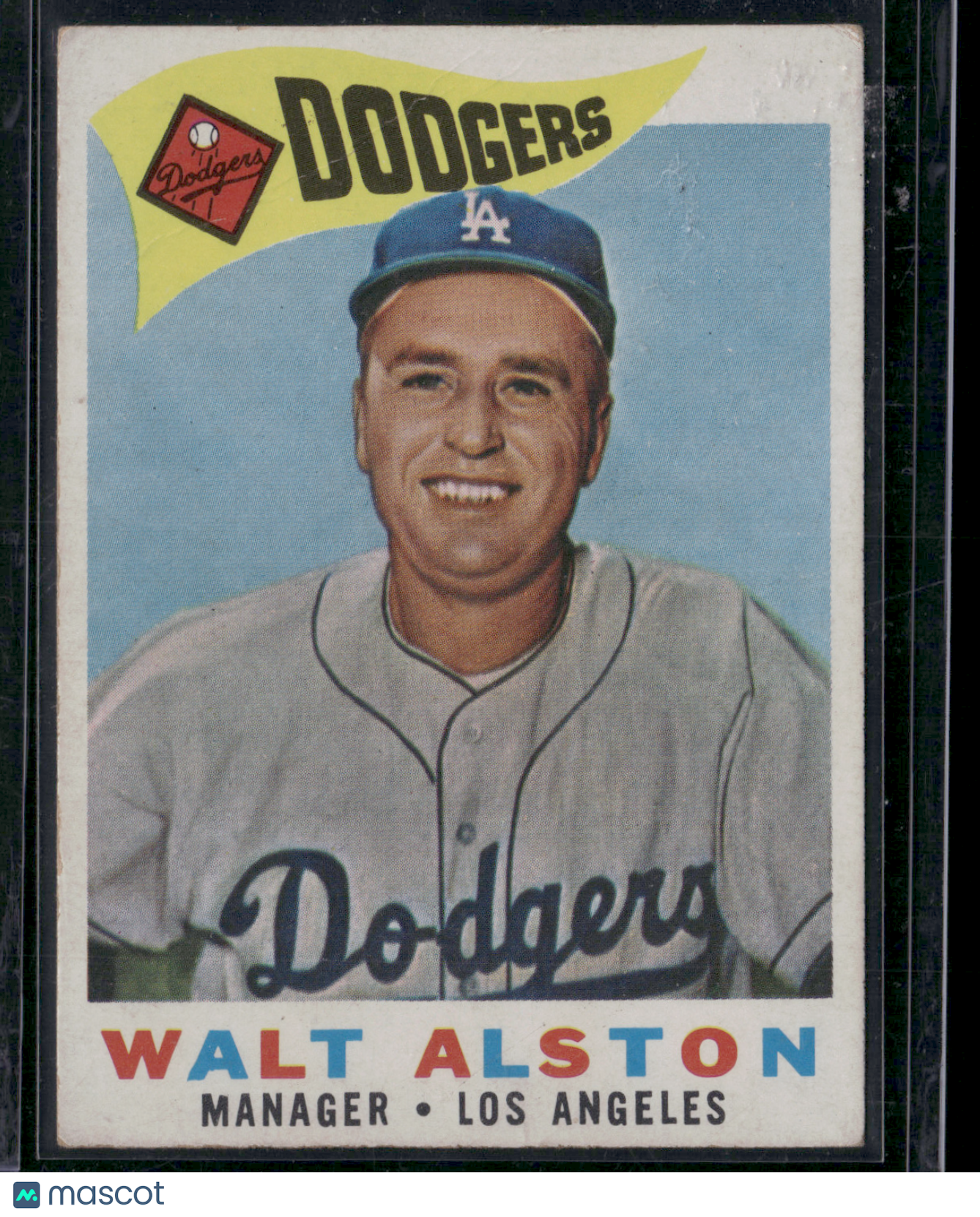 1960 Topps WALT ALSTON #212