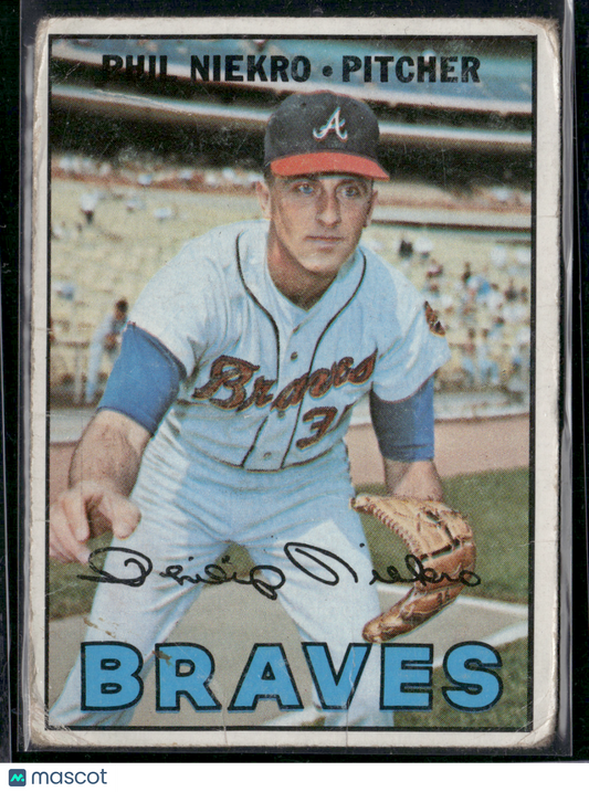 1967 Topps PHIL NIEKRO #456 (Fair)